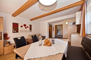 Χώρος καθιστικού στο Ferienwohnungen Ehammer