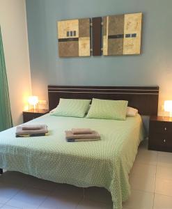 Posteľ alebo postele v izbe v ubytovaní AliceBungalowPoolView-Summer + 34 fotografií
