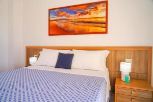Ένα ή περισσότερα κρεβάτια σε δωμάτιο στο Hotel Damanse