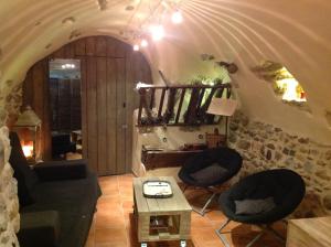 Część wypoczynkowa w obiekcie Maison de charme en Provence