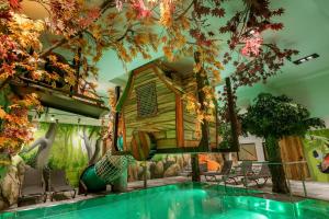 Πισίνα στο ή κοντά στο Hotel Restaurant Hexenalm