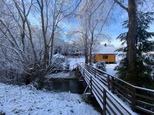 Το Markowa Chata Bieszczady τον χειμώνα +40 φωτογραφίες