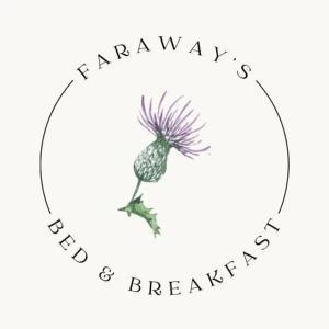 un logotipo para una agencia de piñas en Faraway's Bed & Breakfast en Los Cocos