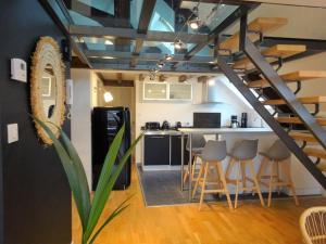 Kuchyňa alebo kuchynka v ubytovaní Appartement Panoramique