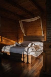 Postel nebo postele na pokoji v ubytování Bosco Paradiso