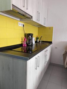 Kuchyňa alebo kuchynka v ubytovaní Beachfront studio apartment Puerto Rico