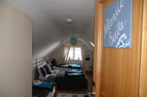 Letto o letti in una camera di The Lookout Ardara