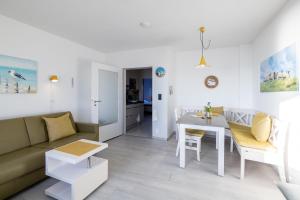 Posezení v ubytování Nordland Appartements - Wohnung Pellworm