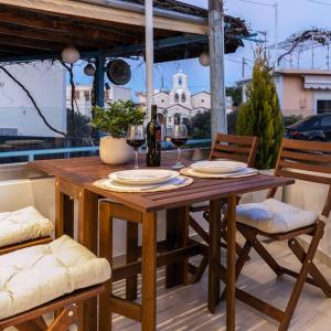 A balcony or terrace at Sofilins Luxury Suite