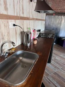 Una cocina o kitchenette en Departamento en Necochea - El Refugio