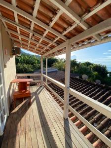 Uma varanda ou terraço em Bem Natural Pousada