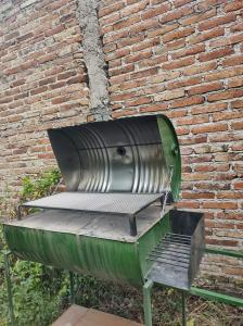 Equipamiento para hacer parrilladas disponible en la casa de vacaciones