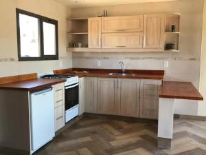 Kuchyň nebo kuchyňský kout v ubytování Cabana Villa Alpina + 25 fotografií