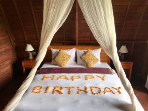 Kubu Bakas Guest House客房内的一张或多张床位
