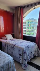 Ένα ή περισσότερα κρεβάτια σε δωμάτιο στο Apartamento 906 zona 9