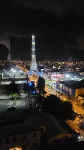 Vedere generală la Guatemala sau o vedere a orașului de la acest apartament