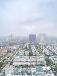 an aerial view of a large city with buildings at Vinhomes Gardenia 16 Hàm Nghi,Mỹ Đình,Nam Từ Liêm in Hanoi