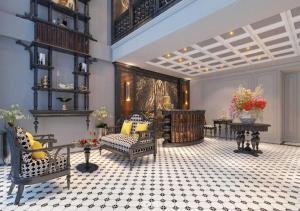 Istumisnurk majutusasutuses Hanoi Emerald Waters Hotel Valley