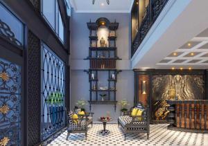 Istumisnurk majutusasutuses Hanoi Emerald Waters Hotel Valley