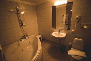 Vannituba majutusasutuses Mojo Hotell