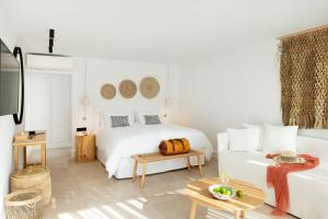 Posteľ alebo postele v izbe v ubytovaní Amantes Villas and Suites