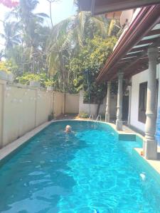 The swimming pool at or close to Mango Tree House