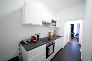 Köök või kööginurk majutusasutuses Lariana Apartment