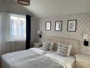 Katil atau katil-katil dalam bilik di Nautic Hotell