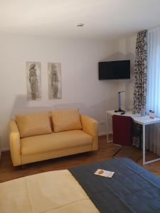 TV a/nebo společenská místnost v ubytování Hotel Neuenfels