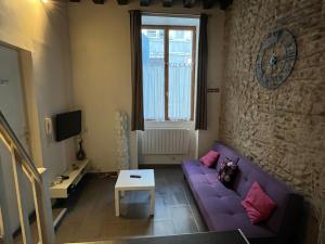 Et tv og/eller underholdning på Duplex de charme Orléans hypercentre Cathédrale-Parking possible