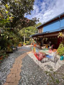 Zahrada ubytování Yolo Hostel Medellin