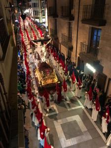 una vista aérea de una ceremonia en un edificio en EL CORAZON DE ZAMORA Garaje Gratis, en Zamora