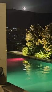 The swimming pool at or close to Athens Lycabettus Hill Penthouse, Private Roof Garden & Pool