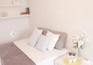Posteľ alebo postele v izbe v ubytovaní ViviAppartments, Warsaw, Targowek