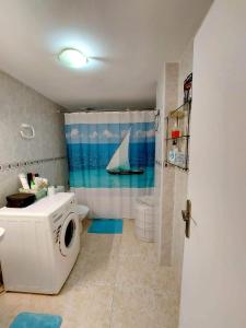 Koupelna v ubytování Mira apartman
