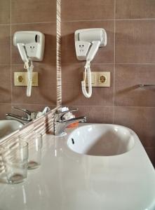 Koupelna v ubytování Ouril Hotel Julia