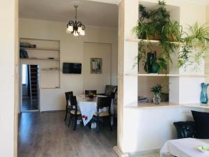 TV a/nebo společenská místnost v ubytování BIS-A Guesthouse
