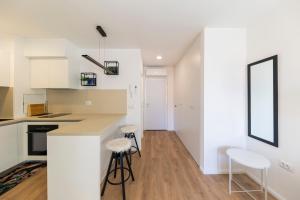 Η κουζίνα ή μικρή κουζίνα στο Apartment Borik