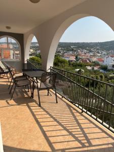 Balkón alebo terasa v ubytovaní Apartments Pralija
