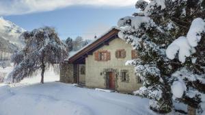 Chalet Falcon - Luxury Swiss Retreat with Hot-Tub v zimě