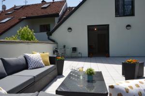 Posezení v ubytování Apartmány Dlouhá