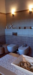 Een badkamer bij Villa Alba cerca de Sitges