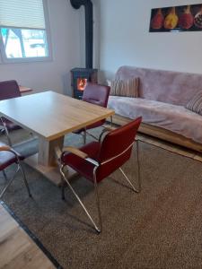 Część wypoczynkowa w obiekcie Ferienhaus Am-moore