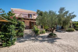 Zahrada ubytování Olive Tree Villas