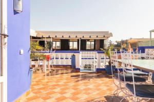Balkón nebo terasa v ubytování Riad Hôtel Essaouira