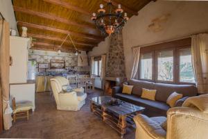 Posezení v ubytování casa rural La picotina
