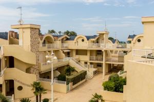 an aerial view of a resort building with balconies at VastoMare - appartamento Vasto Marina in Vasto