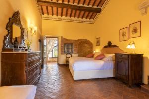 Ένα ή περισσότερα κρεβάτια σε δωμάτιο στο Villa Asciano 30 by Mmega