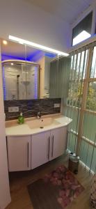 Kuchyň nebo kuchyňský kout v ubytování Apartment Schwarzach