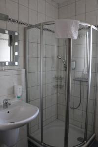 Koupelna v ubytování Hotel Gasthof Fenzl
